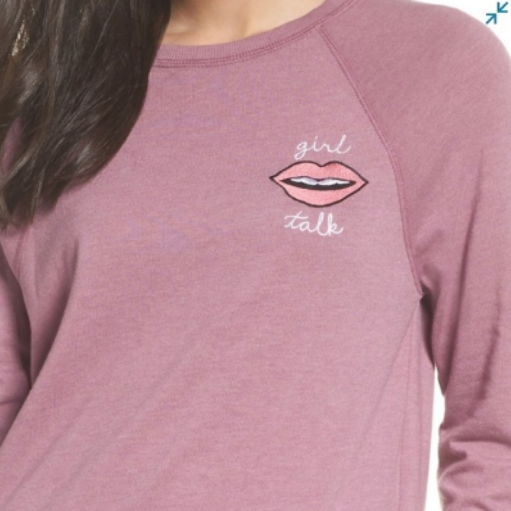 Junkfood “Girl Talk” Patch Sweater